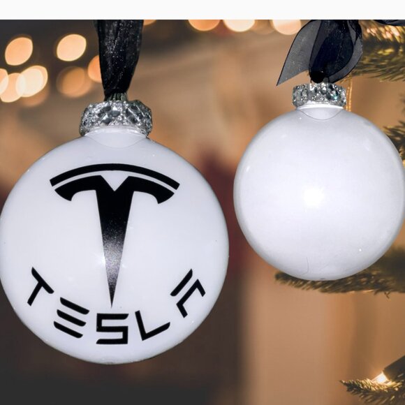 Tesla Christmas Tree Ornament| Customized Present| White Elephant Gift, Vehicle - Picture 12 of 14